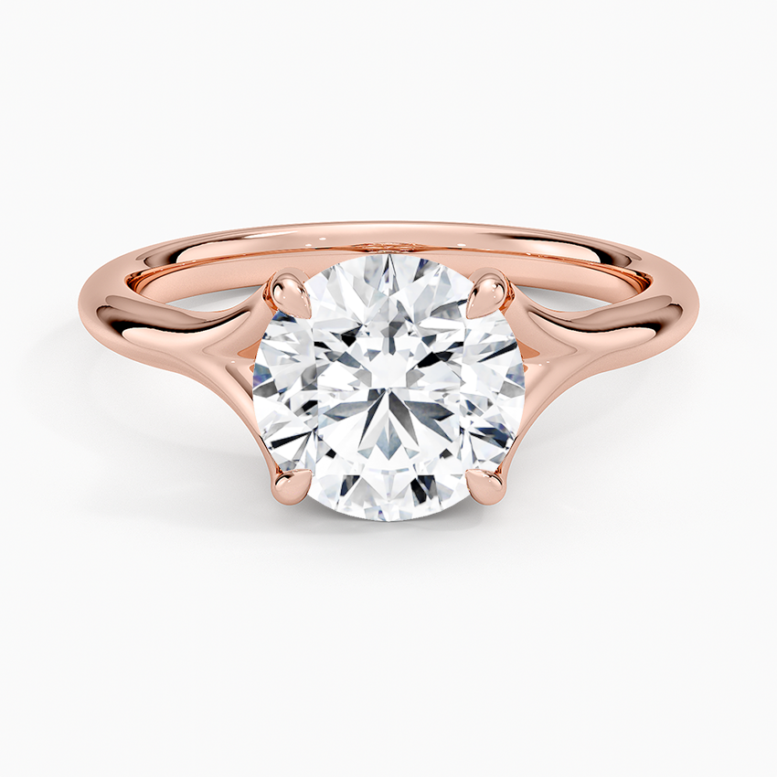Reverie Solitaire Ring - Round Center Stone