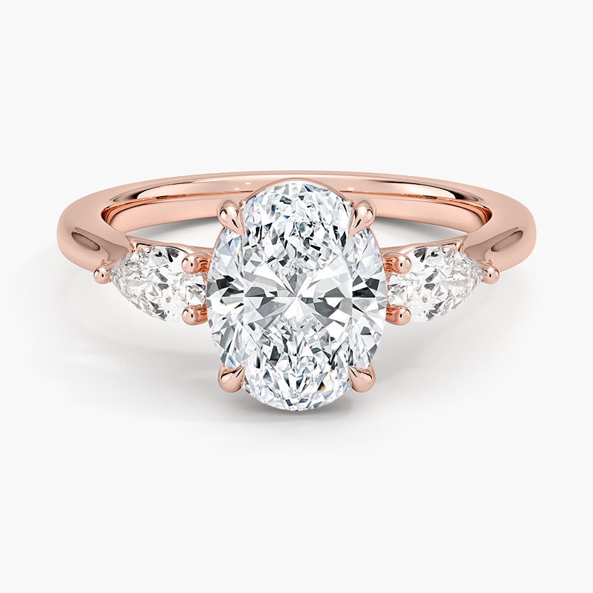 Opera Perfect Fit Diamond Ring - Oval Center Stone
