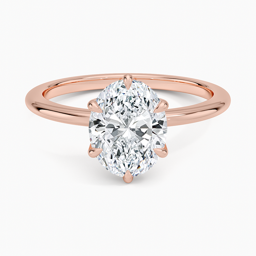 Petite Esme 1.5mm Ring - Oval Center Stone