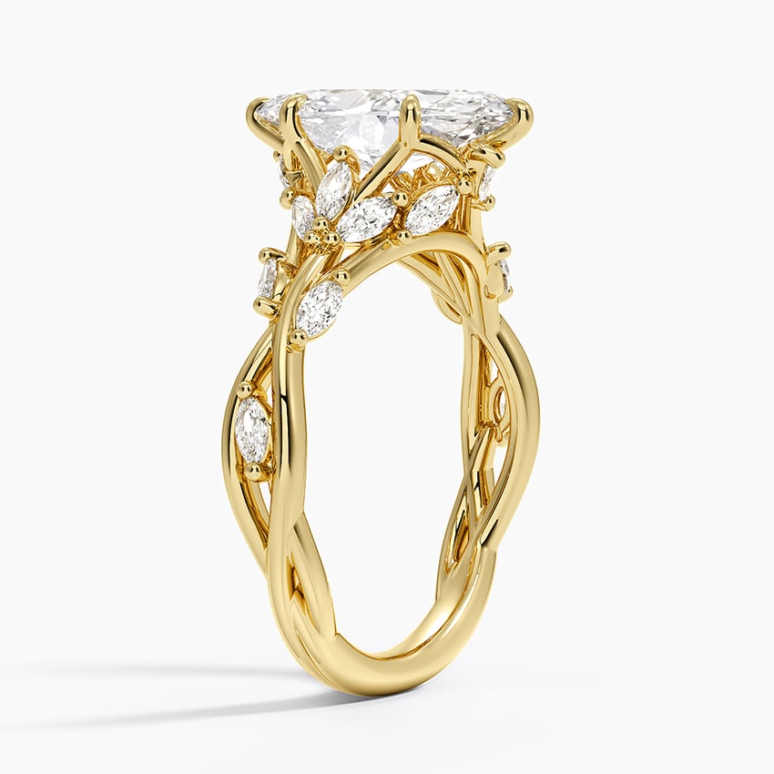 Secret Garden Diamond Ring (1/2 ct. tw.) - Marquise Center Stone