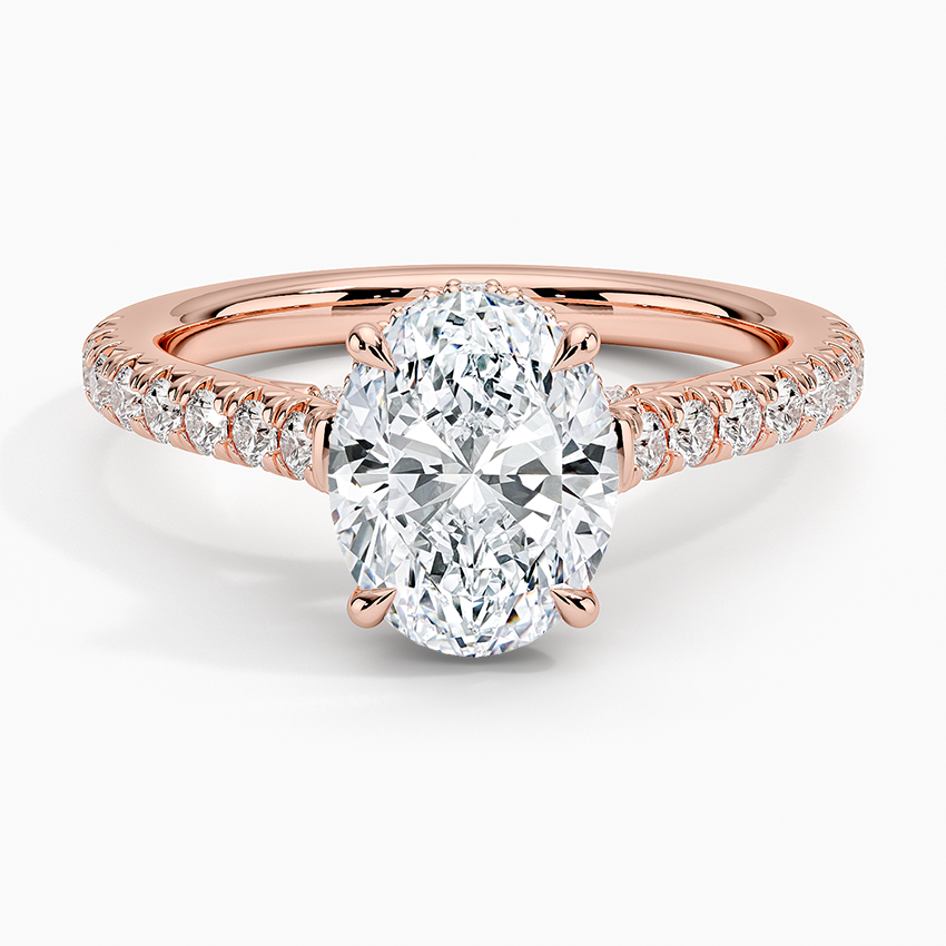 Chantal Diamond Ring - Oval Center Stone