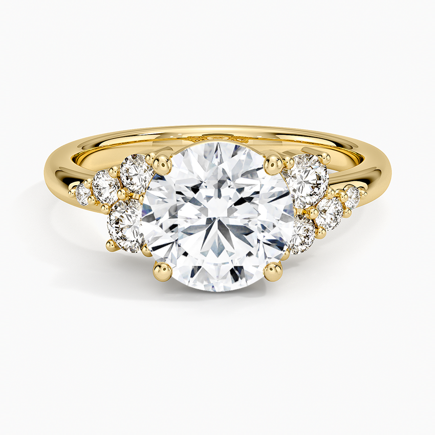 Corinne Diamond Ring (1/3 ct. tw.) - Round Center Stone