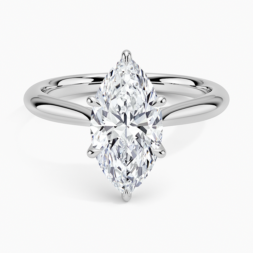 Catalina Solitaire Ring - Marquise Center Stone