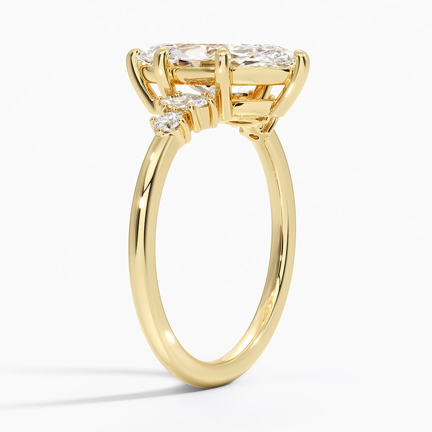 Miroir Diamond Ring - Marquise Cut Center Stone