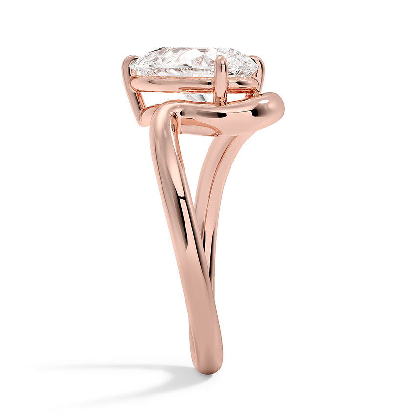 Aire Solitaire Ring