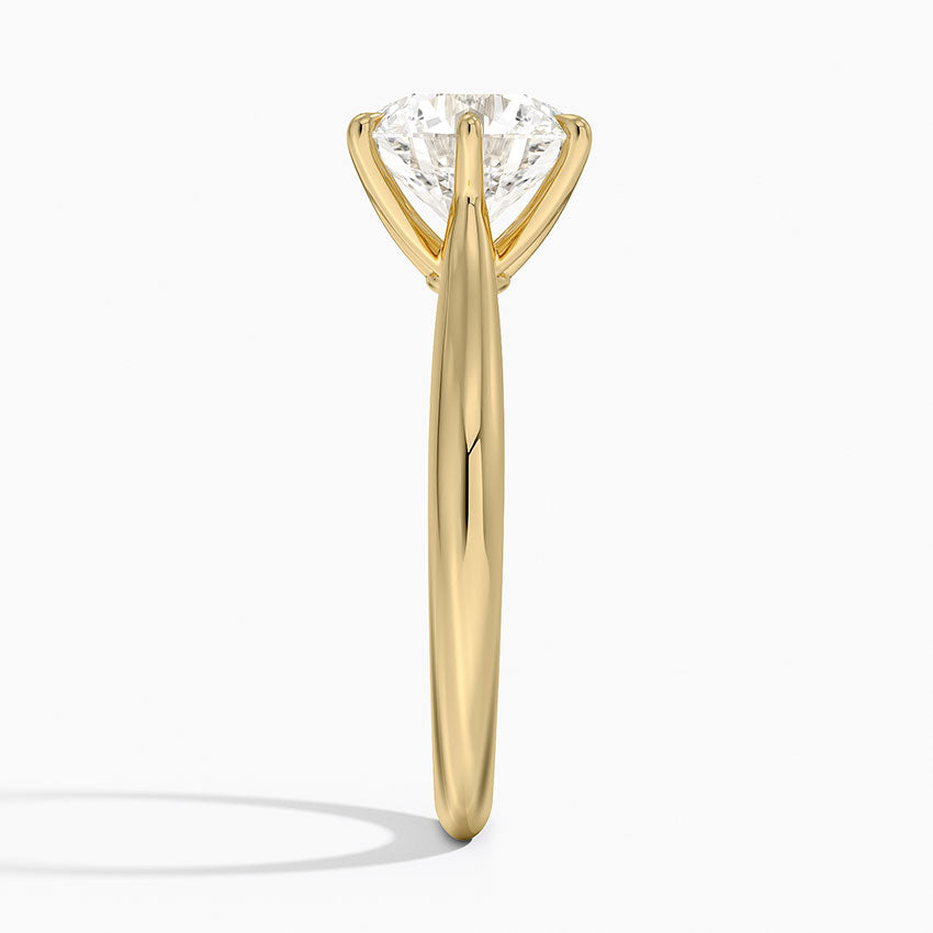 Catalina Solitaire Ring - Round Center Stone