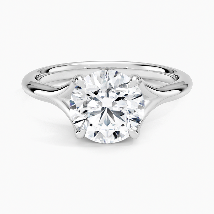 Reverie Solitaire Ring - Round Center Stone