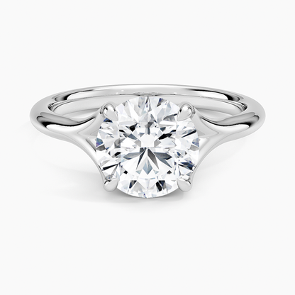 Reverie Solitaire Ring - Round Center Stone