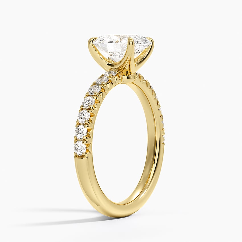 Luxe Amelie Diamond Ring (3/8 ct. tw.) - Oval Center Stone