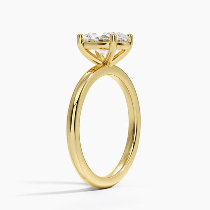 Sydney Perfect Fit 2mm Solitaire Ring - Oval Center Stone