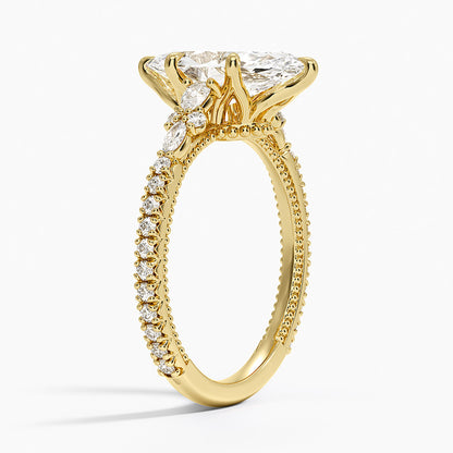 Primrose Diamond Ring - Marquise Center Stone