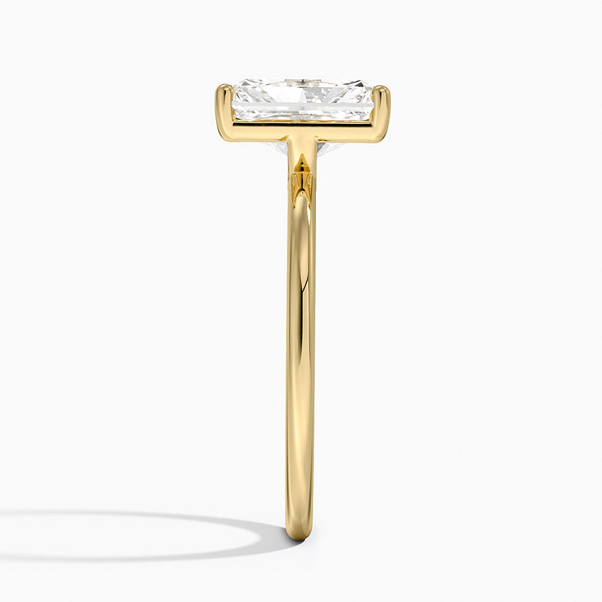 Gwen Perfect Fit Solitaire Ring - Radiant Cut Center Stone