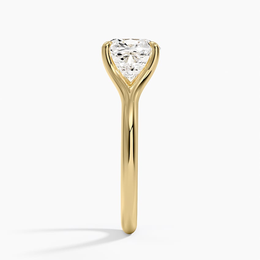 Reverie Solitaire Ring - Cushion Cut Center Stone
