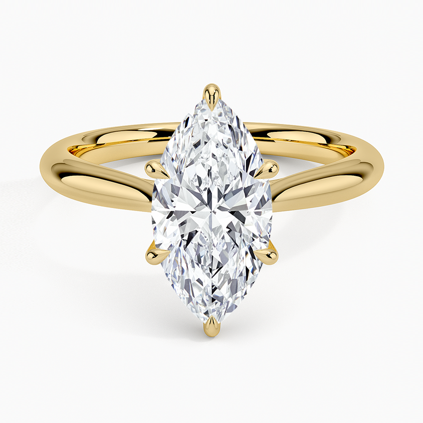 Catalina Solitaire Ring - Marquise Center Stone