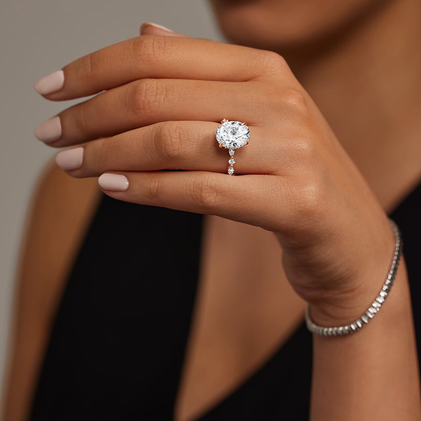 Versailles Hidden Halo Diamond Ring (2/5 ct. tw.) - Round Center Stone