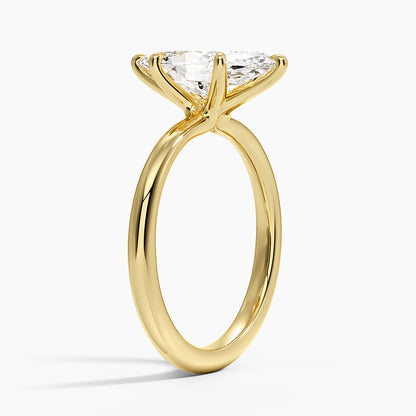 Manon Solitaire Ring - Marquise Center Stone