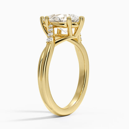 Chamise Diamond Ring (1/15 ct. tw.) - Pear Center Stone