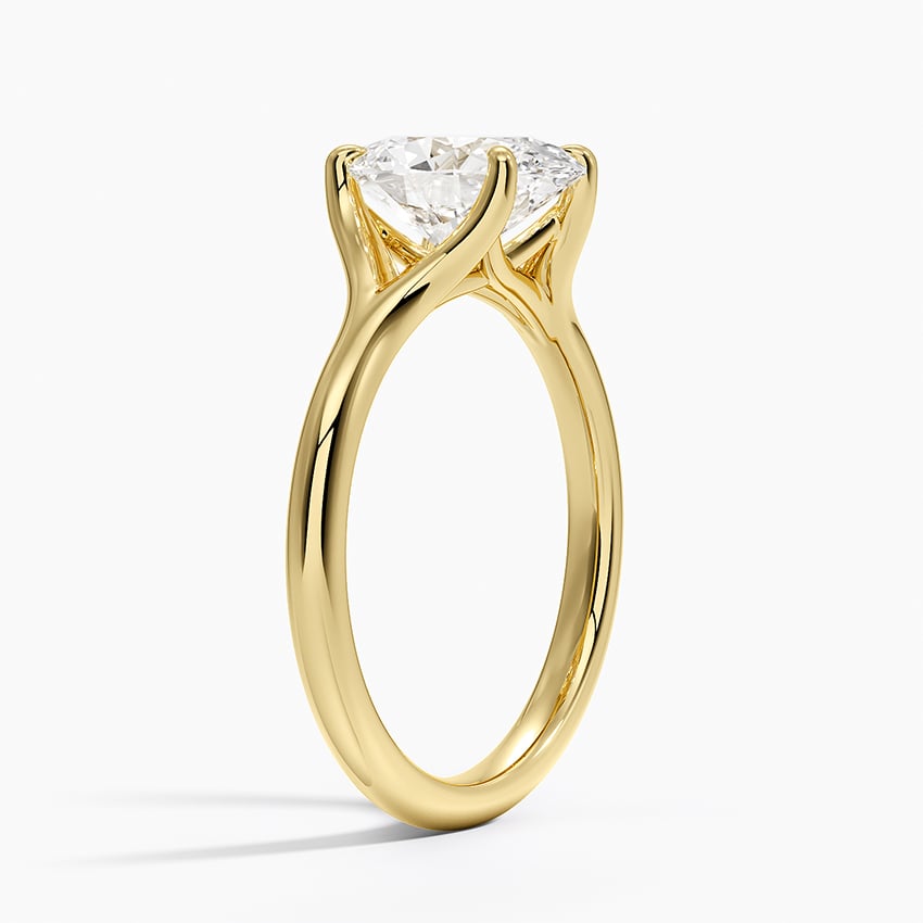 Reverie Solitaire Ring - Oval Center Stone