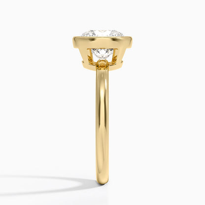 Julietta Bezel Solitaire Ring - Round Center Stone