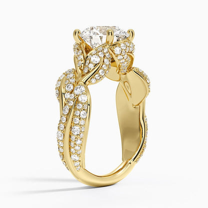 Olivia Diamond Ring (1 ct. tw.) - Round Center Stone