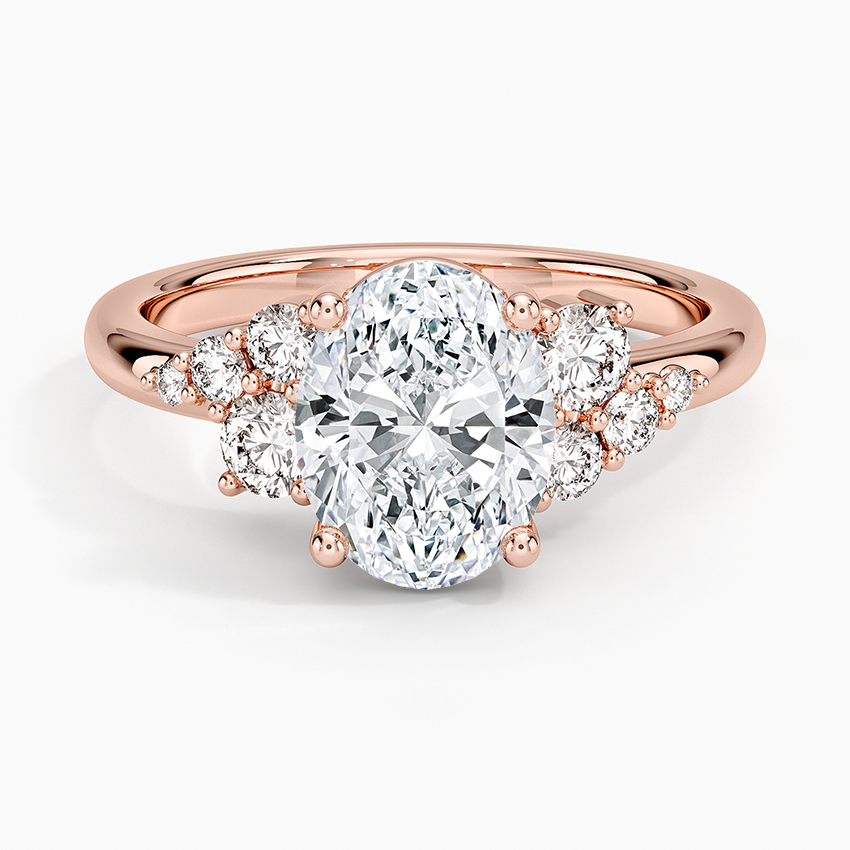 Corinne Diamond Ring (1/3 ct. tw.) - Oval Center Stone