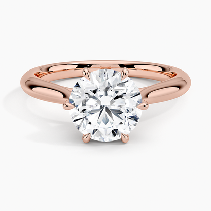 Catalina Solitaire Ring - Round Center Stone