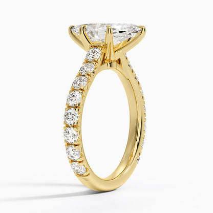 Anthology Three-Quarter Coverage Diamond Ring (7/8 ct. tw.) - Marquise Center Stone