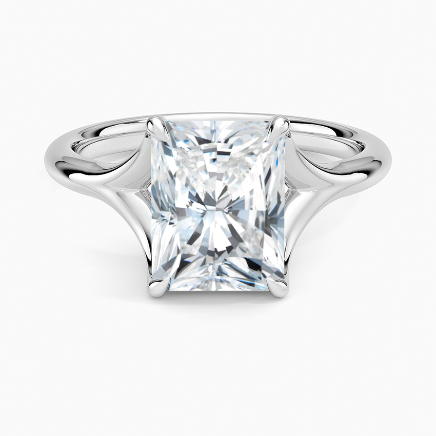 Reverie Solitaire Ring - Radiant Cut Center Stone