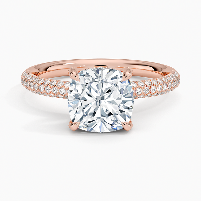 Valencia Diamond Ring (1/3 ct. tw.) - Cushion Cut Center Stone