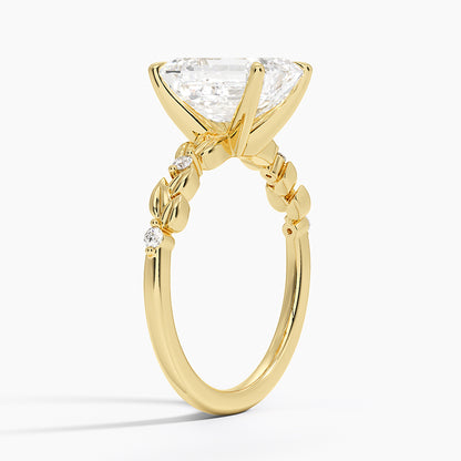 Briar Diamond Ring - Emerald Cut Center Stone