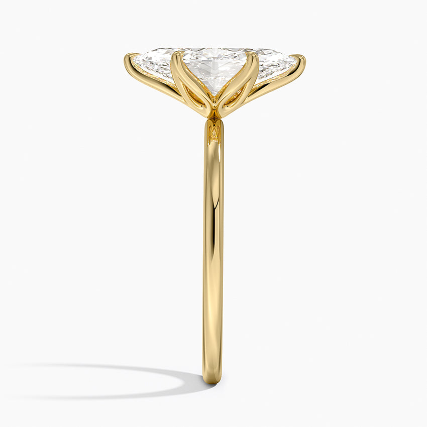 Esme Perfect Fit Solitaire Ring - Marquise Center Stone