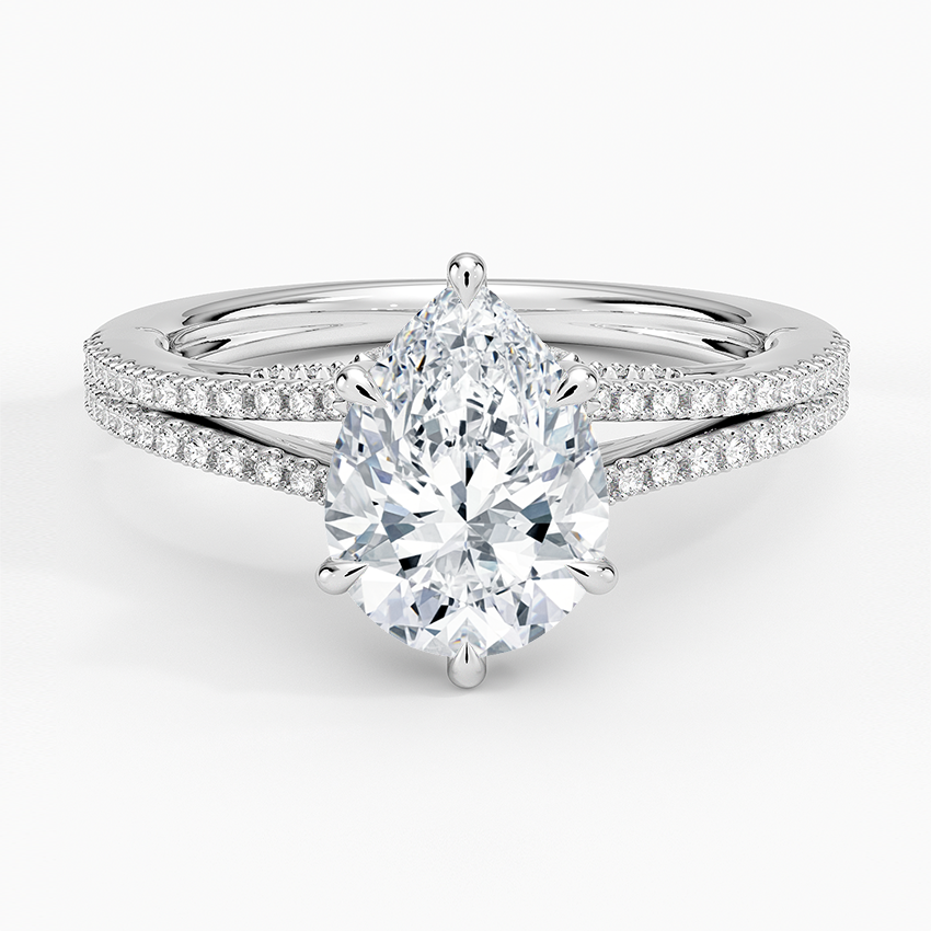 Icon Diamond Ring (1/3 ct. tw.) - Pear Center Stone