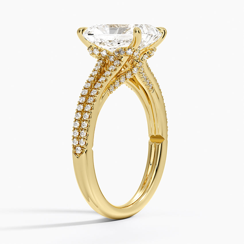 Icon Diamond Ring (1/3 ct. tw.) - Radiant Cut Center Stone