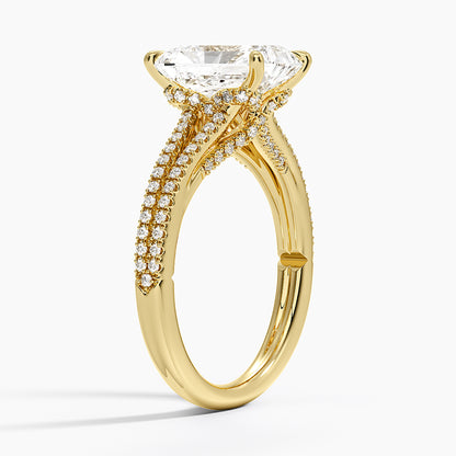 Icon Diamond Ring (1/3 ct. tw.) - Radiant Cut Center Stone
