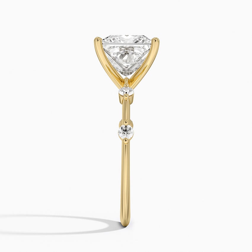 Aimee 1.4mm Diamond Ring - Princess Cut Center Stone