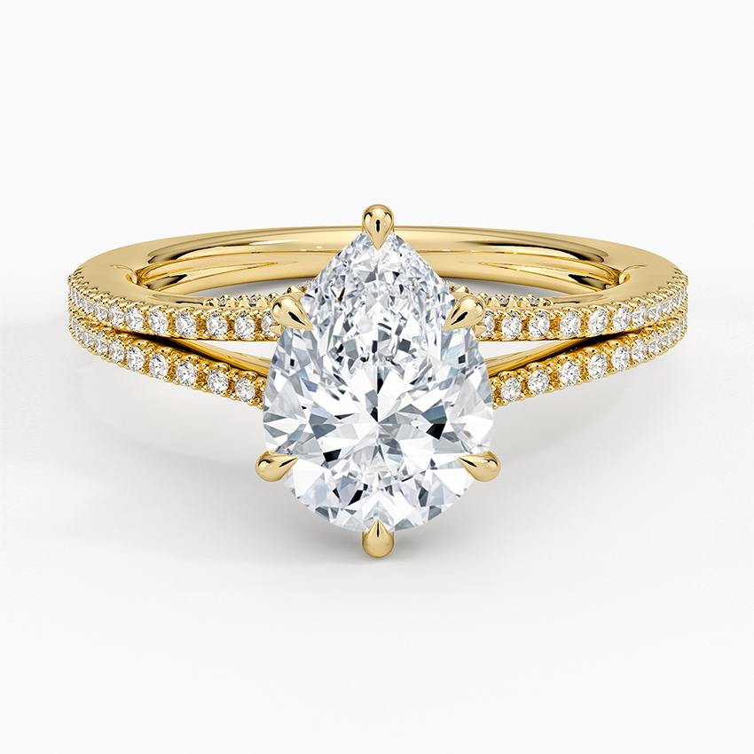 Icon Diamond Ring (1/3 ct. tw.) - Pear Center Stone