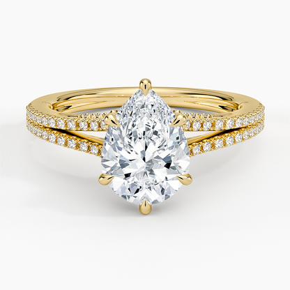 Icon Diamond Ring (1/3 ct. tw.) - Pear Center Stone