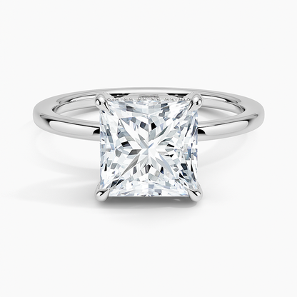 Lumiere 1.5mm Diamond Ring - Princess Cut Center Stone