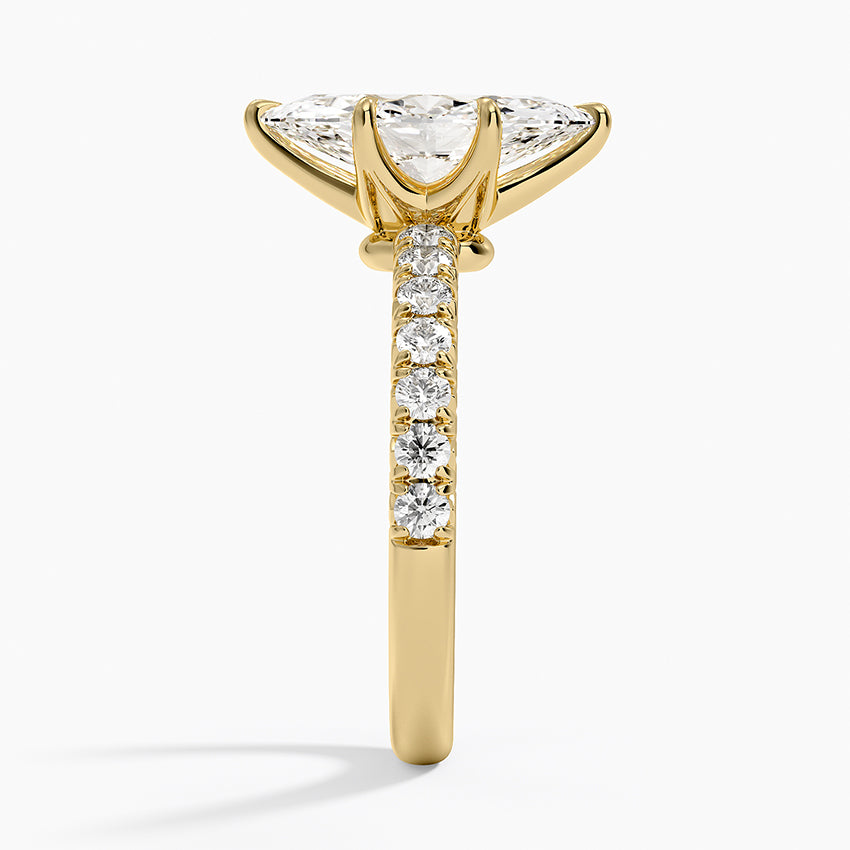 Luxe Amelie Diamond Ring (3/8 ct. tw.) - Marquise Center Stone