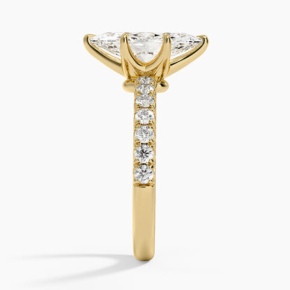 Luxe Amelie Diamond Ring (3/8 ct. tw.) - Marquise Center Stone