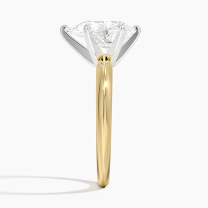 Classic Six-Prong Solitaire Ring - Pear Center Stone