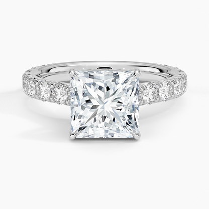 Anthology Three-Quarter Coverage Diamond Ring (7/8 ct. tw.) - Princess Cut Center Stone