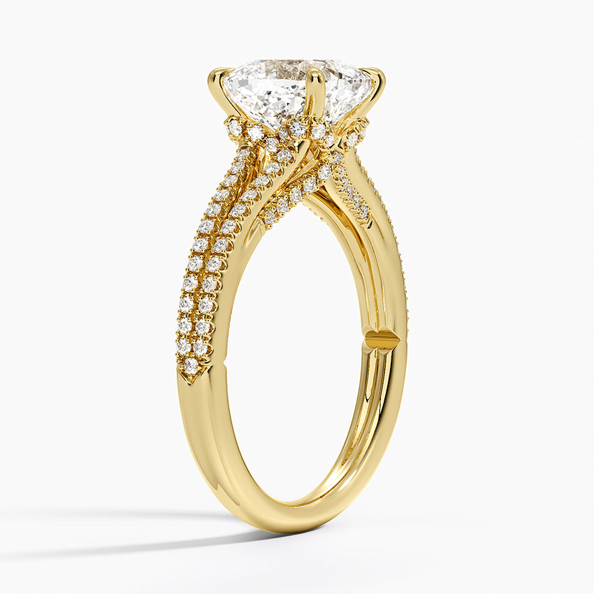 Icon Diamond Ring (1/3 ct. tw.) - Cushion Cut Center Stone