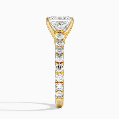 Anthology Three-Quarter Coverage Diamond Ring (7/8 ct. tw.) - Princess Cut Center Stone
