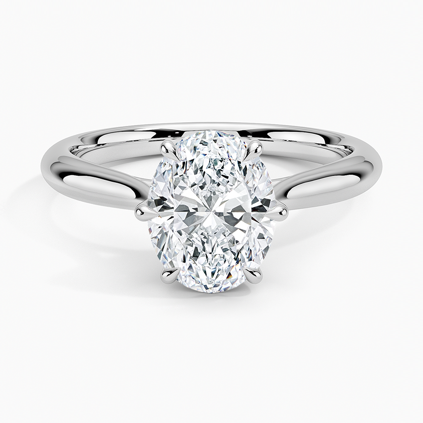 Catalina Solitaire Ring - Oval Center Stone