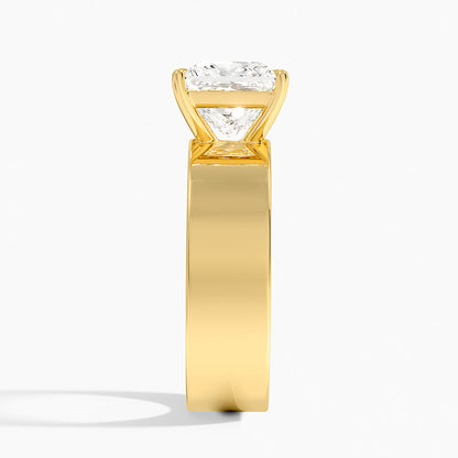 Peyton 6mm Solitaire Ring - Princess Cut Center Stone