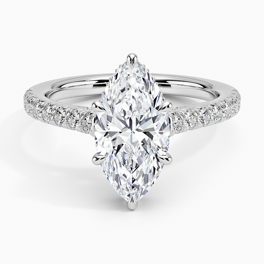 Chantal Diamond Ring - Marquise Center Stone