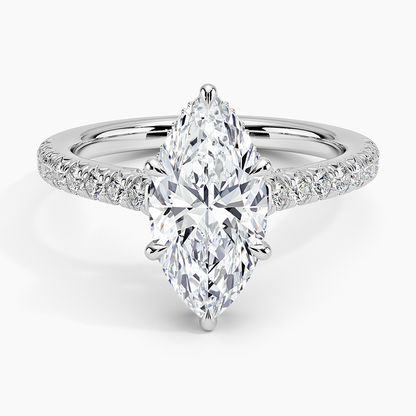Chantal Diamond Ring - Marquise Center Stone