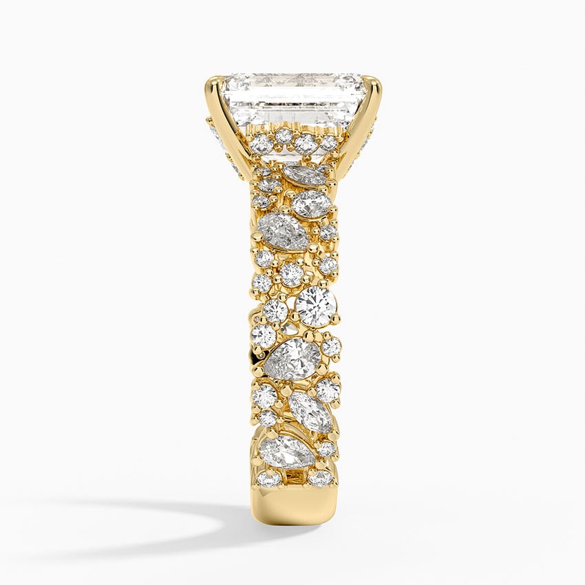Glacé Diamond Ring (3/4 ct. tw.) - Emerald Cut Center Stone