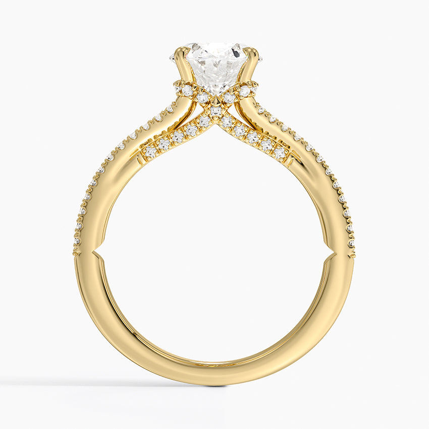 Icon Diamond Ring (1/3 ct. tw.) - Oval Center Stone
